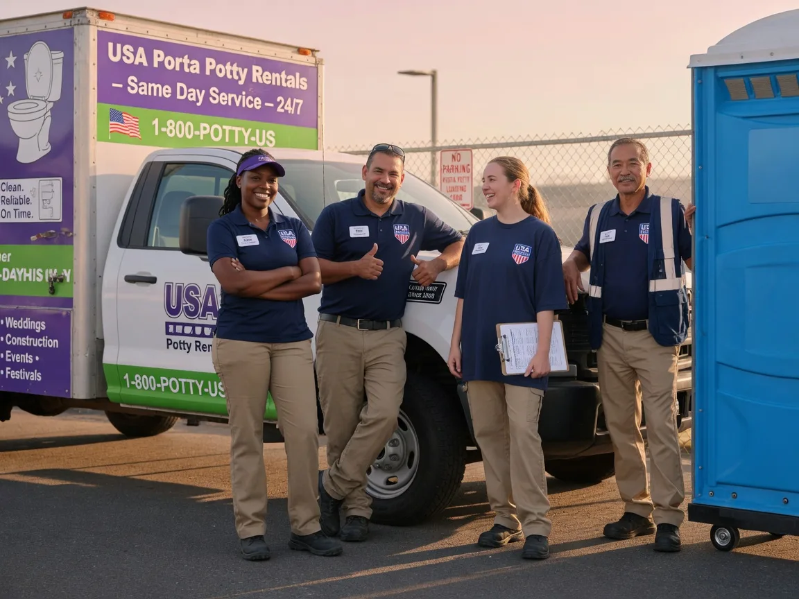 Porta Potty Rental company in Thornton, CO